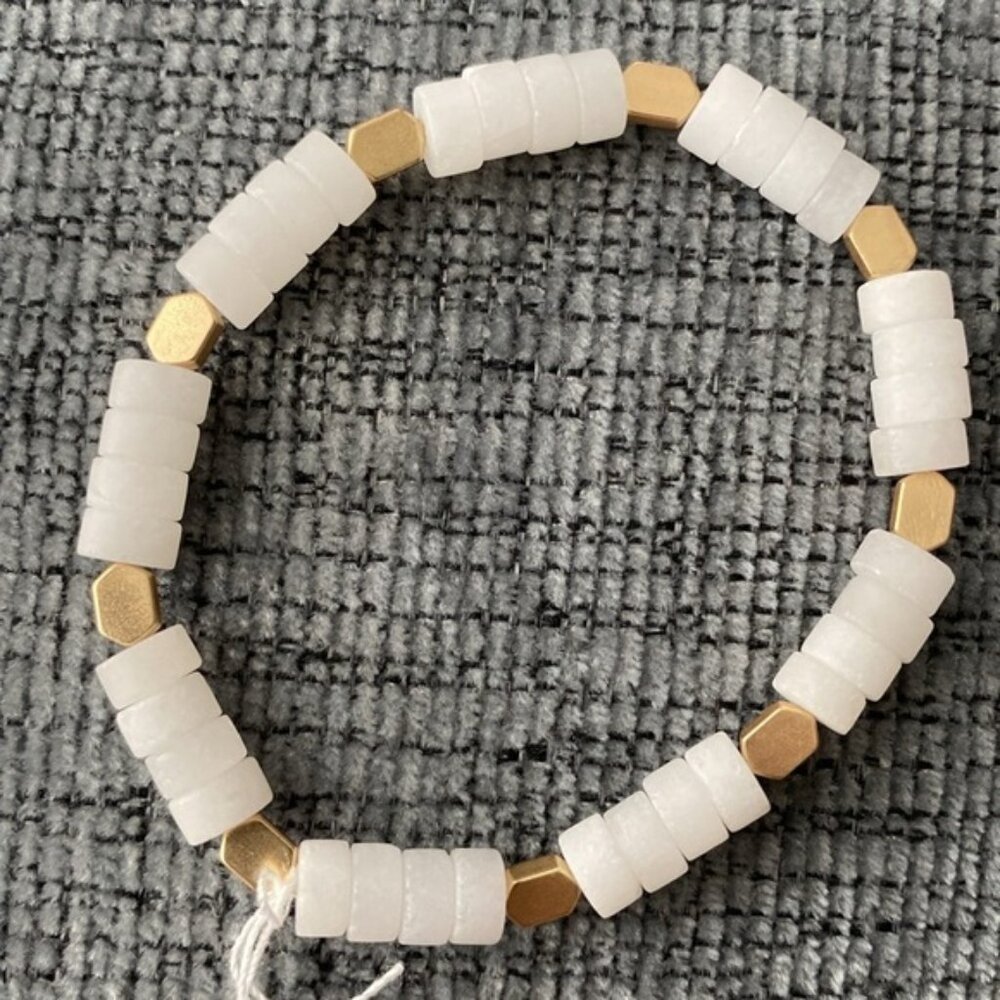 Handmade Matte Quartz bracelet